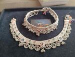 Traditional Indian Bridal Sterling Silver Anklets Set5